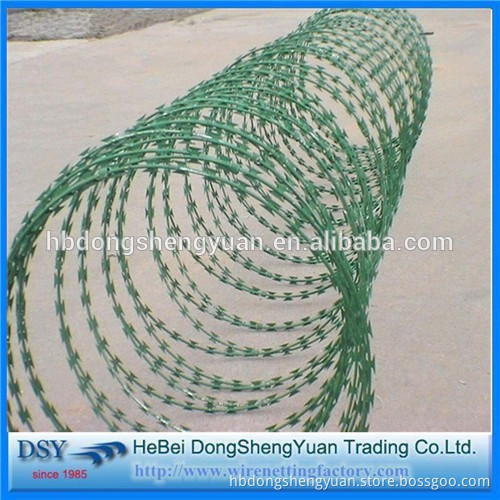 Alibaba China Low price Concertina Razor Barbed Wire for Sales